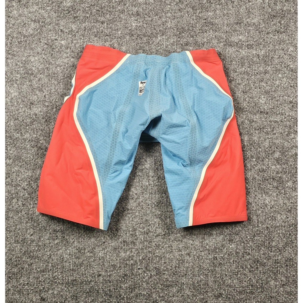 SPEEDO LZR Intent 2.0 Jammer Swim Shorts Size 26 Blue/Red Fastskin - Picture 3 of 8